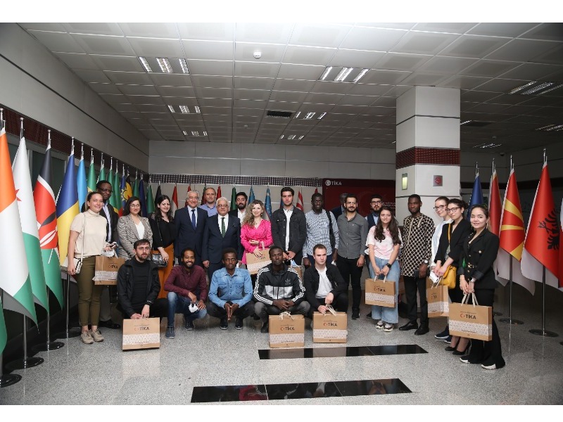 ’Uluslararası Diplomasi Okulu’ Öğrencileri TİKA’yı Ziyaret Etti